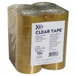 Teippi Kirkas 19mm x 33m 1 kpl=24 rullaa 24kpl