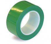 Polyesteriteippi TMG NT-8511-PLC 75 mm x 66 m vihreä