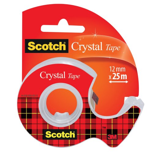 Teippi Scotch® 6-1210d 12mm x 10m katkojalla kirkas, hinta 1,86€