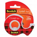 Teippi Scotch® 6-1210d 12mm x 10m katkojalla kirkas