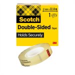 Teippi Scotch 665 kaksipuolinen 12 mm x 22,8 m