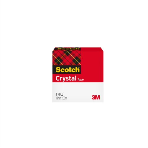 Teippi Scotch Crystal 600 19 mm x 33 m, hinta 3,05€