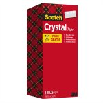 Teippi Scotch Crystal Tape 19 mm x 33 m /8
