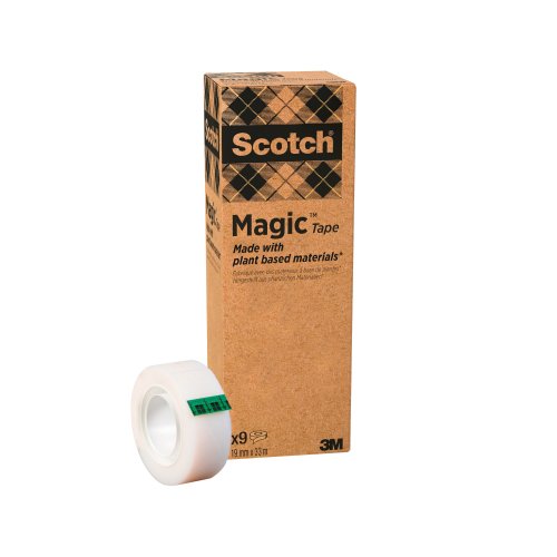 Teippi Scotch® magic™ 900 eko 19mm x 33m 9kpl, hinta 35,80€