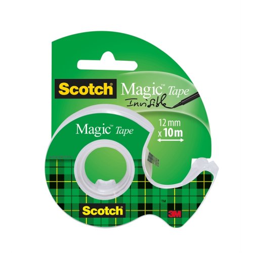 Teippi Scotch Magic Invisible 810 12 mm x 10 m + katkoja, hinta 1,83€