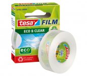 Teippi tesafilm Eco & Clear kirkas 19 mm x 33 m