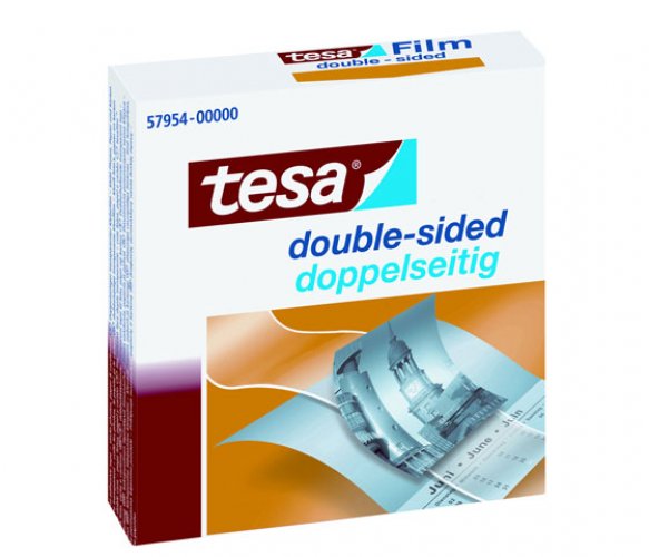 Teippi tesafilm kaksipuolinen 19 mm x 33 m, hinta 12,58€