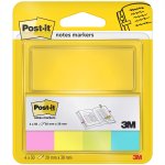 Teippimerkki Post-it 670-4N 20 x 38 mm 4 neonväriä /200