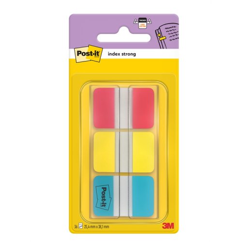 Teippimerkki Post-it 686-RYB 25,4x38,1mm värilaj /66, hinta 7,60€