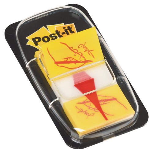 Teippimerkki Post-it® allekirjoitus tähän, hinta 3,18€