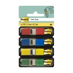Teippimerkki Post-it Index 11,9 x 43,2 mm värilaj /4x35
