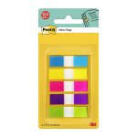 Teippimerkki Post-it Index 11,9 x 43,2 mm värilaj /5x20