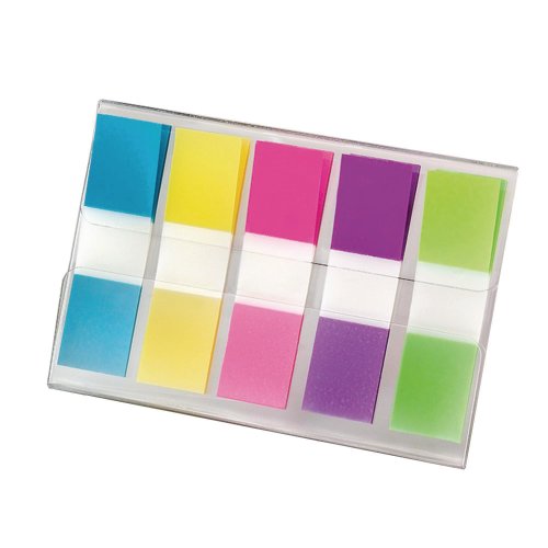 Teippimerkki Post-it® index 11,9 x 43,2mm värilajitelma, hinta 4,60€
