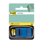 Teippimerkki Post-it Index 25,4 x 43,2 mm sininen /50