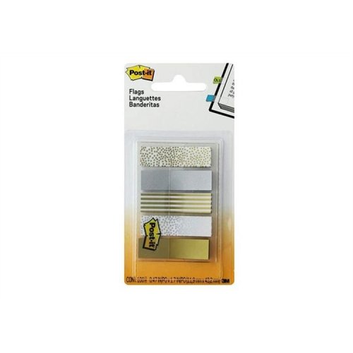 Teippimerkki Post-it Index 684 metalli /5x20, hinta 13,17€