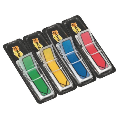 Teippimerkki Post-it® index nuolet 4 perusväriä 4kpl, hinta 5,45€