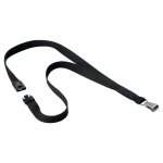 Tekstiilikaulanauha Durable 8127 musta 10kpl