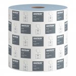 Teollisuuspaperirulla Katrin® 447226 plus l2 sininen 2-krs 37x26cm 1kpl=2 rullaa 2kpl