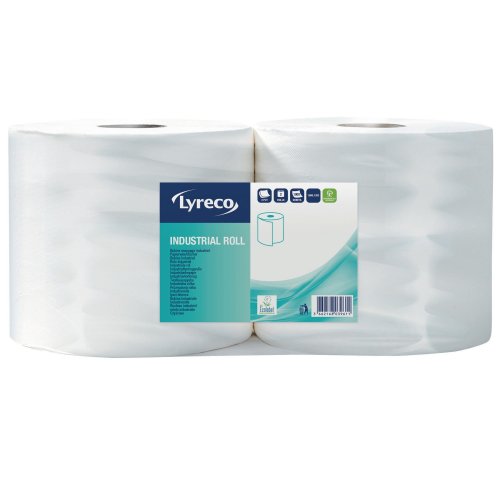 Teollisuuspaperirulla Lyreco m2 valkoinen, 23 2kpl, hinta 61,40€