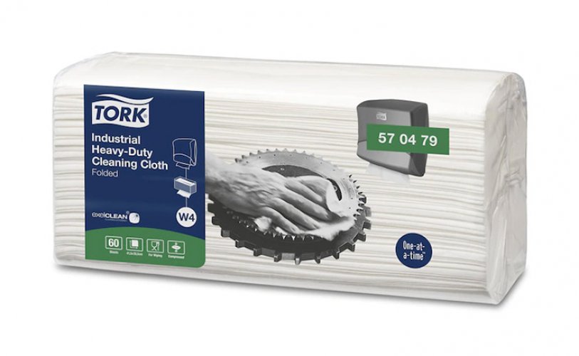 Teollisuuspuhdistusliina vaativaan käyttöön Tork W4 60arkkia, hinta 29,28€
