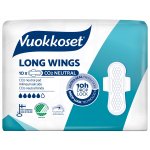 Terveysside Vuokkoset Long Wings ohut /10