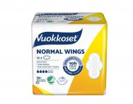Terveysside Vuokkoset Normal Wings ohut /12