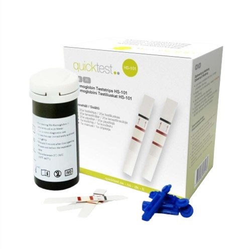 Testiliuskat Quicktest HS-101 25 kpl, hinta 46,86€