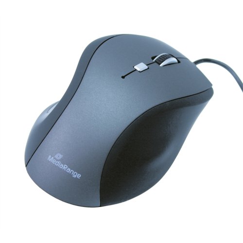 Tietokone Hiiri MediaRange optinen 5 painiketta langallinen, hinta 7,23€