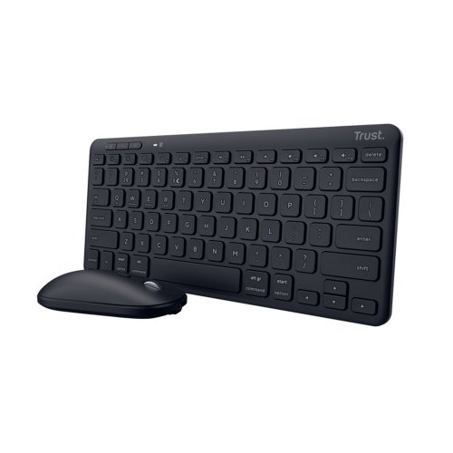 Tietokone Hiiri Näppäimistö Trust lyra ja bluetooth, langaton, hinta 47,54€