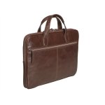 Tietokonelaukku Pierre Slim 14 nahka ruskea
