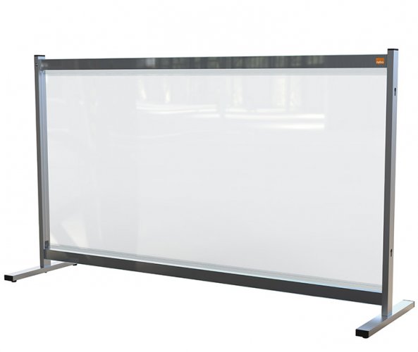 Tilanjakaja Nobo Premium Plus kirkas PVC 1470 x 860 mm, hinta 357,98€