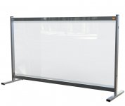 Tilanjakaja Nobo Premium Plus kirkas PVC 1470 x 860 mm