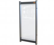 Tilanjakajamoduuli Nobo Premium Plus kirkas PVC 400x820mm