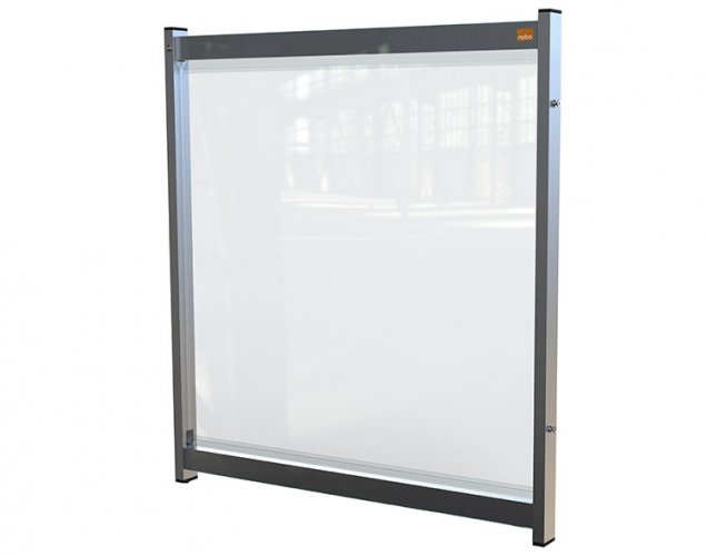 Tilanjakajamoduuli Nobo Premium Plus kirkas PVC 750x820mm, hinta 281,58€