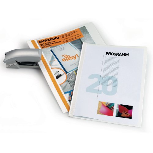 Tilinpäätöskansio A4 Durabind 2250 kapasiteetti 30 arkkia harmaa  nidontakansio pvc, hinta 2,17€