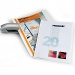 Tilinpäätöskansio A4 Durabind 2250 kapasiteetti 30 arkkia musta nidontakansio pvc