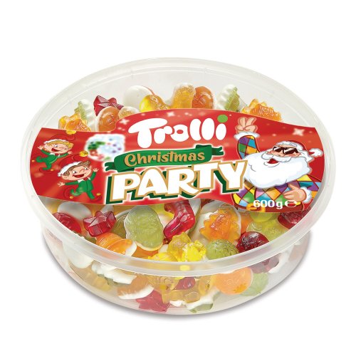 Makeissekoitus Trolli christmas party 600g, hinta 10,50€
