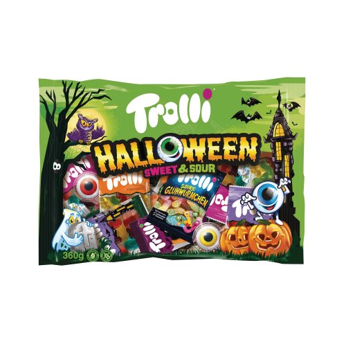 Makeissekoitus Trolli sweet & sour 360g, hinta 19,18€