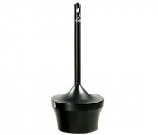 Tuhka-astia Rubbermaid Aladdin musta