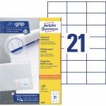 Tulostustarra Avery 3652 70 x 42,3mm 21-osainen 2100kpl