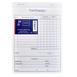 Tuntilappu 82545 A5/40 lehteä jäljentävä