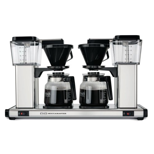 Tuplakahvinkeitin Moccamaster manual double ao 2x1,25l, hinta 536,37€