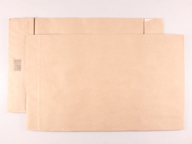 Tuplapussi Propac 250 x 410 x 70 mm 2x80G ruskea /100, hinta 87,02€