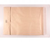 Tuplapussi Propac 320 x 430 x 80 mm 2x80G ruskea /100