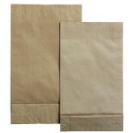 Tuplapussi TP4T 250 x 480 x 70 mm tarrasuljenta ruskea