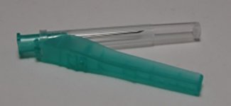 Turvaneula KD-Fine oranssi 21G x 1 1/2 (0