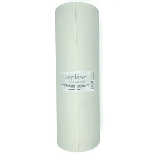 Tutkimuspöytäpaperi Paplaset 200mx50cm luonnonvalkoinen 2kpl, hinta 43,29€