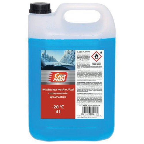 8359844 Tuulilasinpesuneste Snowman -20c 4L on Suomessa valmistettu sitruunantuoksuinen jopa -20c pakkasta kestävä lasinpesuneste autoihin. Katso muitakin pesuaineita ja puhdistusaineita verkkokaupastamme.