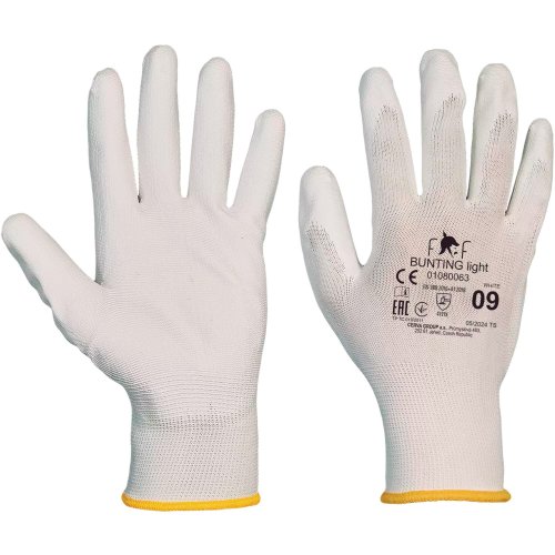 Työkäsine Ff bunting light valkoinen koko 5, hinta 1,32€