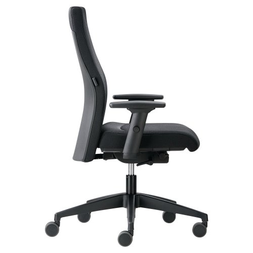 Työtuoli Interstuhl 139rs ergonominen korkeaselkäinen musta, hinta 377,21€